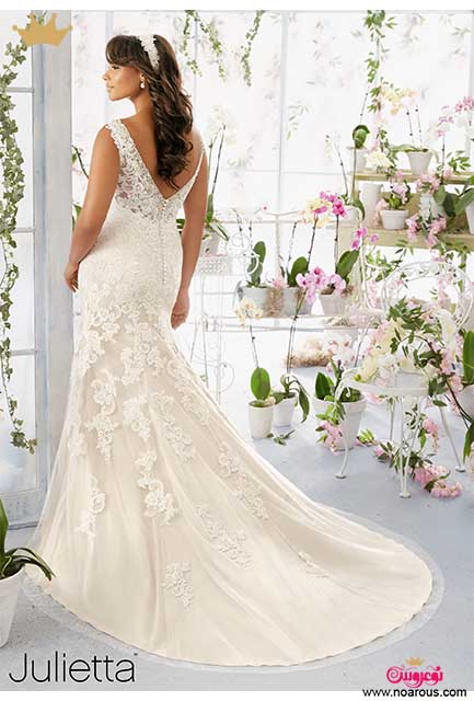 لباس عروس برای عروس های تو پر