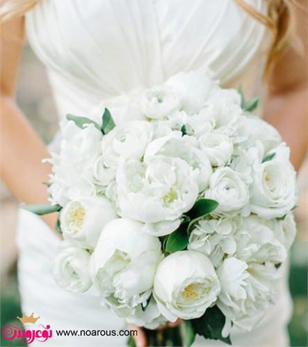 آلبوم دسته گل سفید عروس