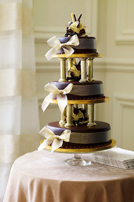 آلبوم زیباترین کیک‌های عروس با طعم شکلات