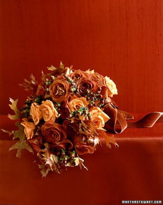 آلبوم عکس دسته گل رز عروس