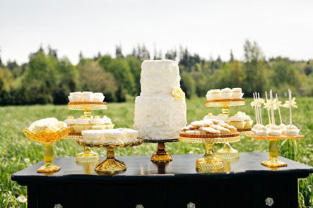 آلبوم عکس کاپ کیک های عروسی