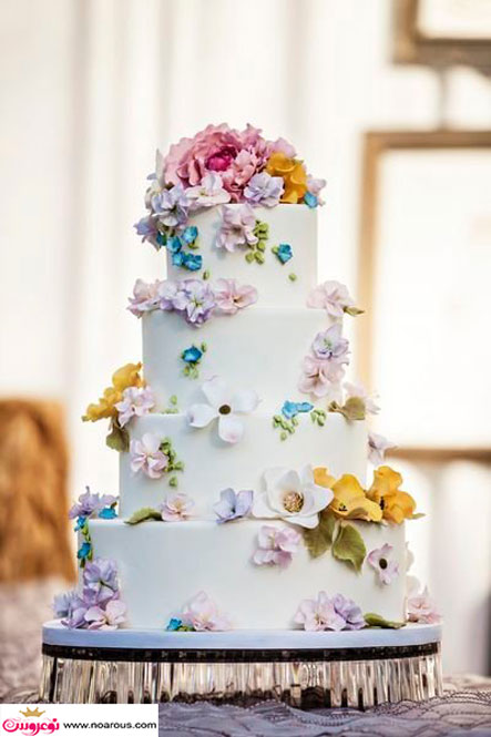 آلبوم عکس کیک عروسی بهاری