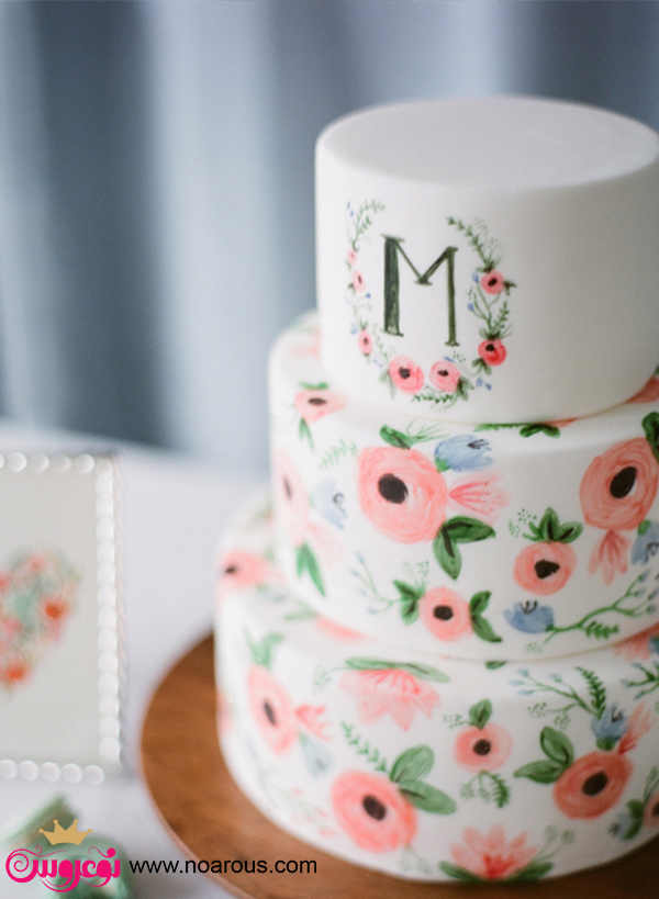 آلبوم کیک های عروسی با تزئینات متفاوت
