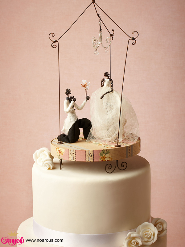 آلبوم کیک های عروسی رمانتیک