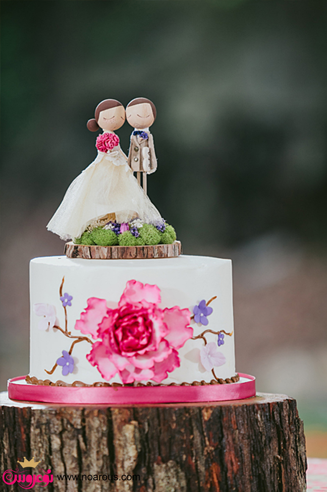 رمانتیک‌ترین کیک‌ها به انتخاب «عروس»