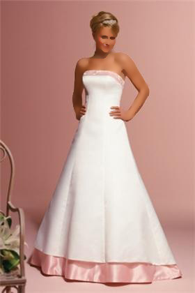 گالری عکس مدل لباس عروس با تم رنگی