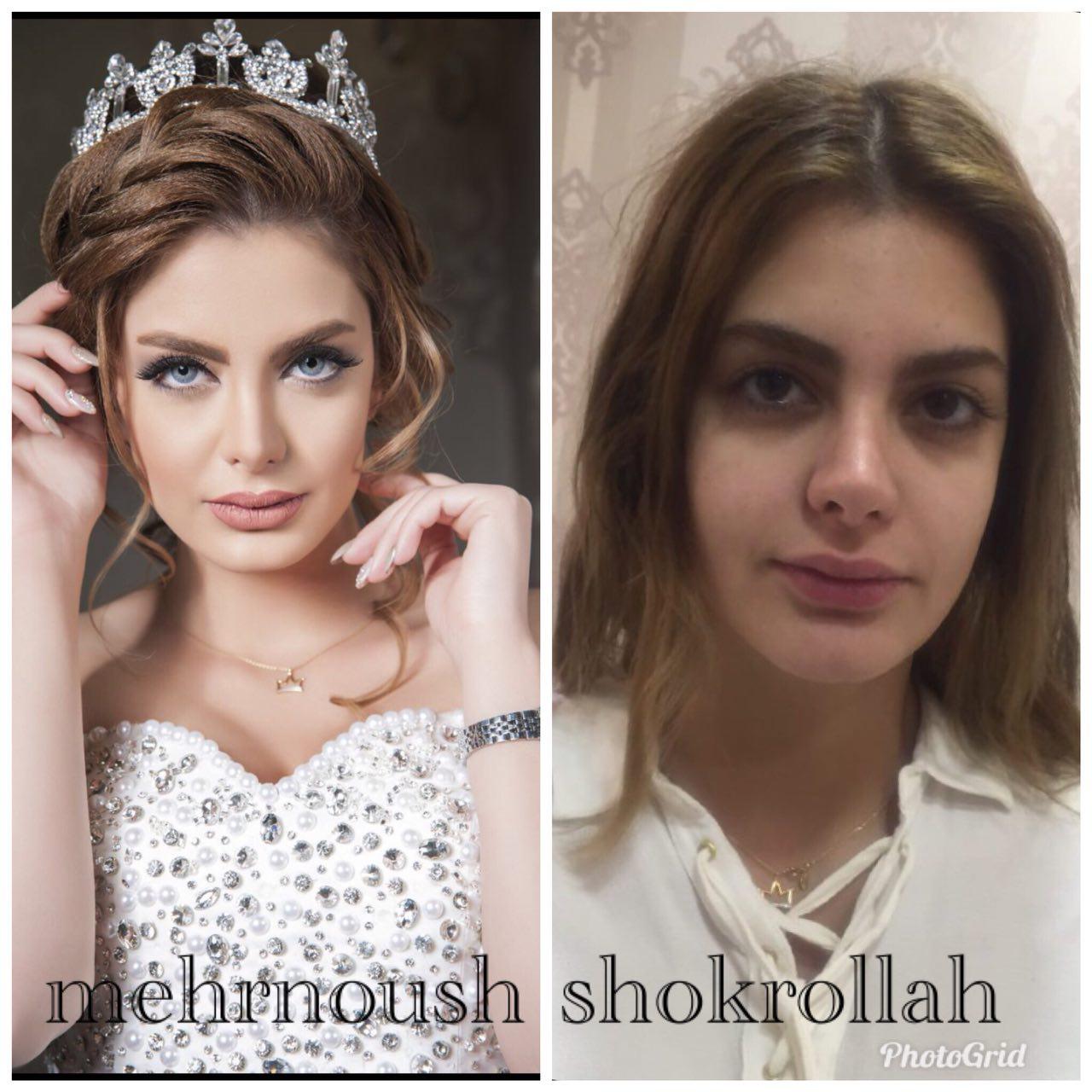 میکاپ مهرنوش شکراله میکاپ مهرنوش شکراله